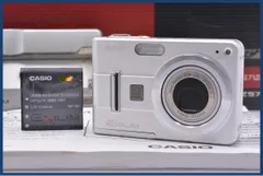 動作保証】 カシオ CASIO EXILIM EX-Z57 3x 元箱、バッテリー、取扱