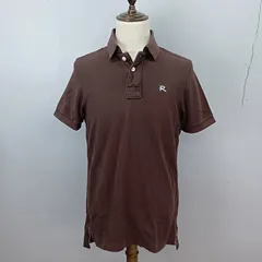 RUEHL No.925　MEDIUMサイズ　ポロシャツ　ブラウン　コットン100%　GREENWICH ST NEW YORK , NY　ルール ナンバー925　【1114】のサムネイル