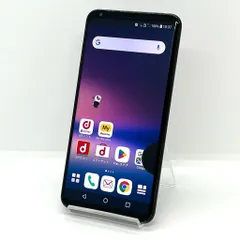 【訳あり】V30+ L-01K docomo SIMロック解除済 128GB／4GB オーロラブラック LGエレクトロニクス 白ロム スマホ本体 送料無料 中古 S559のサムネイル