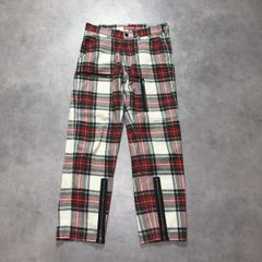 希少！新品hide チェック柄パンツ - メルカリ