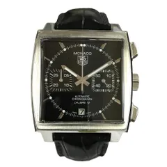タグホイヤー TAG HEUER モナコ キャリバー12 クロノグラフ CAW2110.FC6177 黒文字盤 自動巻き 稼働品 腕時計 中古  T11396898のサムネイル