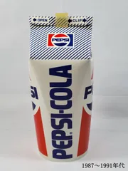 ヴィンテージ PEPSI 1987～1991年代  ペプシコーラ 「ファウンテンカップ」33オンス 折りたたみ式ワックス製紙カップ　新品未使用品　非売品のサムネイル