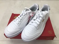 L）PUMA プーマ ユニセックス シャッフル ホワイト/ネイビー 25.0cmのサムネイル