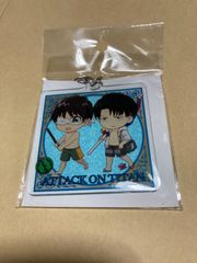 Attack Titan TekuToko Slightly Larger Acrylic Keychain - Swimsuit Eren & Levi