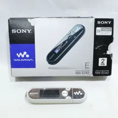 【現状渡し】SONY/ソニー ウォークマン NW-E042 2GB　外箱・取扱説明書付のサムネイル