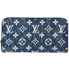 LOUIS VUITTON モノグラム デニム 長財布 - メルカリ