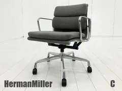 C)HermanMiller/ハーマンミラー■イームズ  ソフトパッドチェア■グレー■ファブリックのサムネイル
