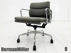 D)HermanMiller/ハーマンミラー■イームズ  ソフトパッドチェア■グレー■ファブリックのサムネイル