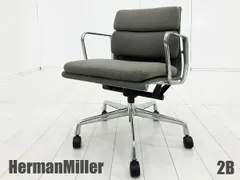 2B)HermanMiller/ハーマンミラー■イームズ  ソフトパッドチェア■グレー■ファブリックのサムネイル