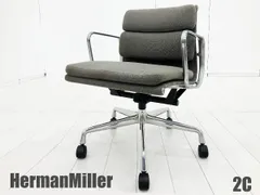 2C)HermanMiller/ハーマンミラー■イームズ  ソフトパッドチェア■グレー■ファブリックのサムネイル