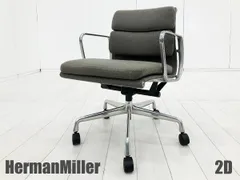 2D)HermanMiller/ハーマンミラー■イームズ  ソフトパッドチェア■グレー■ファブリックのサムネイル