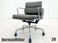 2H)HermanMiller/ハーマンミラー■イームズ  ソフトパッドチェア■グレー■ファブリックのサムネイル
