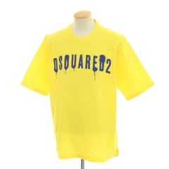 【新品】ディースクエアード DSQUARED2 コットン クルーネック 半袖Ｔシャツ イエロー【サイズS】【メンズ】のサムネイル