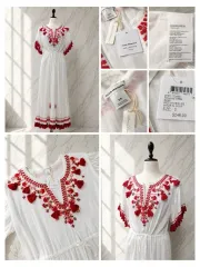 (正規品/新品) Club Monaco クラブモナコ ハンドメイド 刺繍 タッセル ONE PIECEのサムネイル