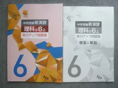 塾専用 中学受験新演習 理科 小6上 実力アップ問題集 状態良い 012S5Bのサムネイル