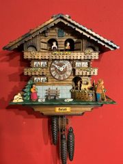 鳩時計 スイス・レッチャー社製アルプスの少女ハイジモデル 再生品