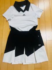 PGG ボーダー柄 ワンピース ゴルフウェア - メルカリ