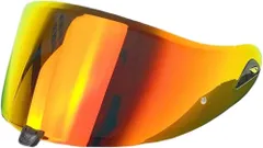 バイク ヘルメット シールド ミラーシールド 【適合：OGK KABUTO AEROBLADE 5/6】 ヘルメット・バイザー 紫外線 吸収 バイク用 ヘルメットアフターマーケット交換 (REVO Deep Red)のサムネイル