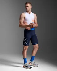 新品未使用 2XU Core Trisuit メンズ トライアスロンスーツ ノースリーブ MT7398Dのサムネイル