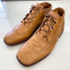 Tricker's トリッカーズ ウィングチップブーツ UK5.5 茶 - メルカリ