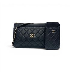 シャネル CHANEL バッグ ウエストポーチ ボディバッグ ラムスキン