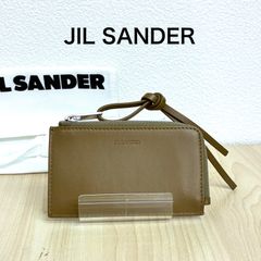 未使用】ジルサンダー TANGLE CREDIT CARD PURSE 茶色 - メルカリ