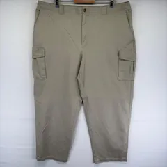 古着 90's/90年代 エルエルビーン L.L.Bean パンツ カーゴ テーパード アウトドア チノパン w42 L30  ベージュ系 メンズのサムネイル