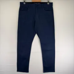 古着 カルバンクライン Calvin Klein パンツ 5ポケット ジッパーフライ カーゴ ストレート チノパン w34 L34  ネイビー系 メンズのサムネイル