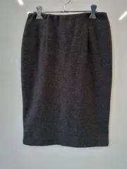 P154●STYLEDELI●スタイルデリ●スカート●タイト●ウエスト総ゴム●レディース●sizeМ●チャコールグレーのサムネイル