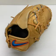 ナイキ NIKE  軟式 大人 一般 投手用 グローブ ピッチャー グラブ 右投げ  中古品  野球 9193のサムネイル
