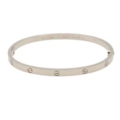 カルティエ CARTIER ブレスレット ラブブレス スモール B6079217 腕回16cm K18WG（ホワイトゴールド） ラブブレス スモール ユニセックス Used Aのサムネイル