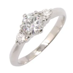 ジュエリー JEWELRY リング・指輪 ダイヤモンド リング ﾀﾞｲﾔ 3.8g #9.5 Pt900プラチナ ダイヤモンド リング レディース Used Aのサムネイル