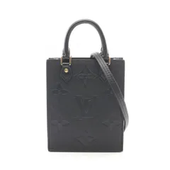 ルイ・ヴィトン LOUIS VUITTON ハンドバッグ プティット サックプラ モノグラムアンプラント ノワール 2WAY M81417 ノワール レザー プティット・サックプラ レディースのサムネイル
