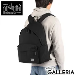 【日本正規品】 マンハッタンポーテージブラックレーベル リュック バックパック 軽量 Manhattan Portage BLACK LABEL PC収納 通学 デイパック B4 A4 28L LG MP1277LTSCBL Blackのサムネイル