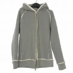 ダブルジェイケイ wjk super urake parker ダブルジップパーカー フーディー カットオフ 長袖 L グレー 灰 2929 hj17yeのサムネイル