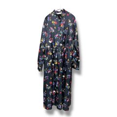 【美品】Y's ワイズ　総柄ワンピース　ヨウジヤマモト　archive 美品】Y's ワイズ 総柄ワンピース ヨウジヤマモト archive - メルカリ