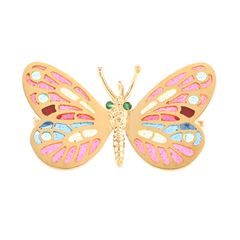 MIO HARUTAKA ちょうちょピアス ピンクサファイア ミオハルタカ - メルカリ