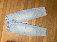 US アス三茶 転写デニムFake Vintage Denim Type-BK - メルカリ