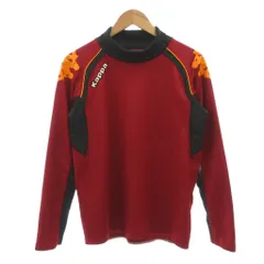 カッパ kappa 美品 ロンT Tシャツ L 赤 レッド ハイネック ロゴプリント 長袖 /NL ■ECF006のサムネイル