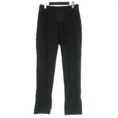 シンヤコヅカ SHINYA KOZUKA 20SS SLITED TROUSERS スリット トラウザーズ パンツ スラックス S ブラック 黒 2001SK26のサムネイル