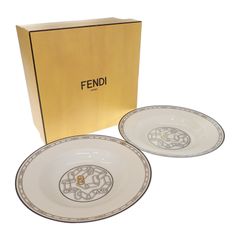 FENDI フェンディ オーロック 特大プラター 楕円皿！ - メルカリ