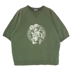 HYSTERIC GLAMOUR ヒステリックグラマー 02231CS04 SKUNK RECORDS 半袖 スウェット グリーン系 XL【中古】のサムネイル