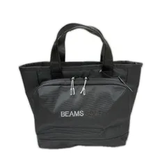 未使用品 ビームスゴルフ BEAMSGOLF カートバッグ グレー ビッグポケット 保冷 保温 大容量 ロゴ刺繡のサムネイル