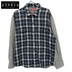 Supreme　シュプリーム　23AW マルチカラー 総柄 Houndstooth Plaid Flannel Shirt　Mのサムネイル