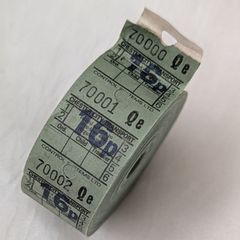 林*檎様 イギリスバスチケット　レア　ロールチケット　1ロール丸ごと　蚤の市 イギリスバスケット ロールチケット 1ロール丸ごと 蚤の市 レアカラー