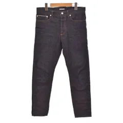 ディオール Dior × サカイ SACAI 21AW Slim-Fit Jeans Low Cotton Denim スリムフィットジーンズ デニムパンツ 29 インディゴ 紺 ネイビー 213D007AY507 ☆AA★のサムネイル