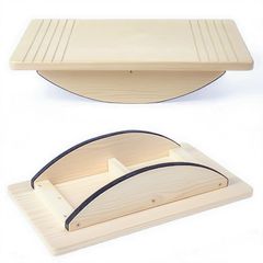 Stepper, Synthetic Natural Wood Healthy Step Machine, Quiet Operation, Step Exercise, Indoor Exercise, Aerobic Exercise, Simultaneous Exercise, Sitting Exercise, Brain Training While Exercising Your Legs, Easy to Continue Using at Any Age, Foot Stepping Exercise Equipment