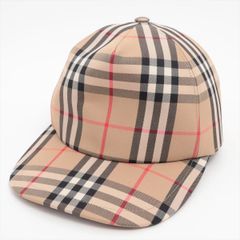 未使用】Burberry ヴィンテージチェック ベースボールキャップ - メルカリ