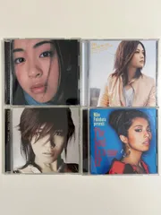 邦楽 女性ボーカルCDアルバム4枚セット 宇多田ヒカル YUI BONNIE PINK 福原美穂