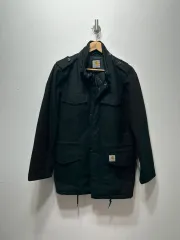 Carhartt カーハート ワーク ジャケット ダウン アウター ブラック Sのサムネイル